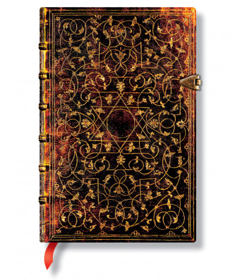 Записник Paperblanks Грольє Орнаменталі кишеньковий Лінійка