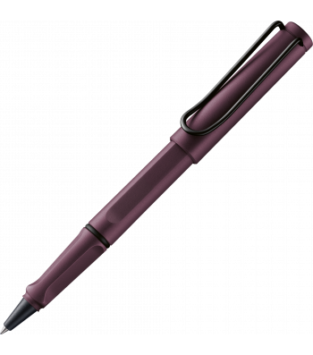 Ручка-ролер Lamy Safari Скарлет / Стрижень M63 1,0 мм Синій