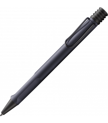 Кулькова авторучка Lamy Safari Сталева чорна / Стрижень M16 1,0 мм Чорний