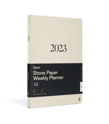 Щотижневик Karst 2023 A5 Сірий камінь