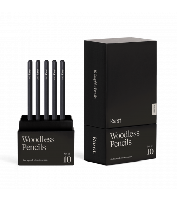 Олівці Karst чистографітові HB-10B (10 шт.)