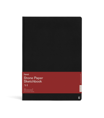 Записник Karst Sketchbook A4 / для нарисів Чорний