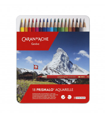 Набір Акварельних Олівців Caran d'Ache Prismalo® - 18 кольорів