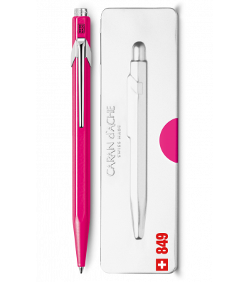 Ручка Caran d'Ache 849 Fluo Пурпурна + box