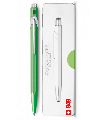 Ручка Caran d'Ache 849 Fluo Зелена + box
