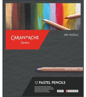 Набір Пастельних Олівців Caran d'Ache Artist - 12 кольорів