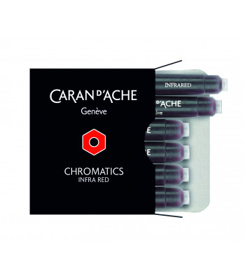 Набір чорнильних картриджів Caran d`Ache Chromatics Червоний