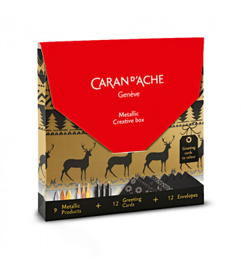 Набір Caran d'Ache Creative Box Metallic