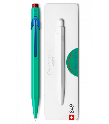 Ручка Caran d'Ache 849 Claim Your Style Зелена + box