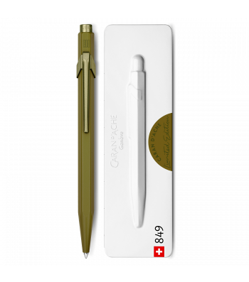 Ручка Caran d'Ache 849 Claim Your Style монохром Зелений мох + box