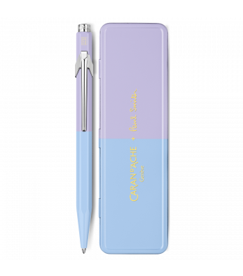 Ручка Caran d'Ache 849 Paul Smith Sky Blue & Lavender Purple + пенал