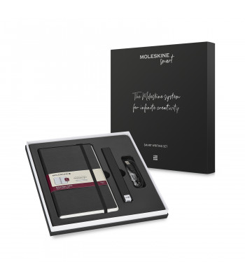 Набір Moleskine Smart Writing Set Ellipse (Smart Pen + Paper Tablet Точка Чорний)