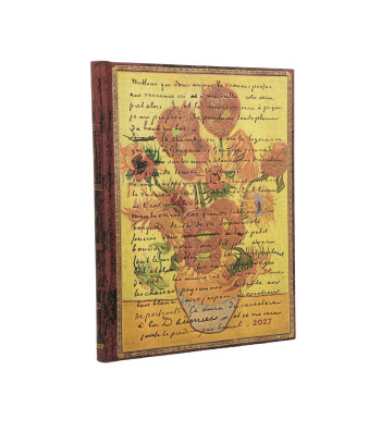 Щотижневик горизонтальний Paperblanks 2027 Ван Гог – Соняшники / великий	