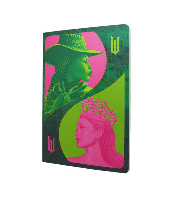 Записник Paperblanks Cahier Колекція Вікед – Рожевий пасує до зеленого / А4 Точка