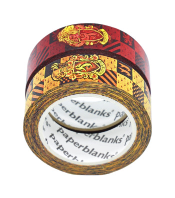 Дизайнерський скотч Paperblanks Гаррі Поттер Грифіндор / Гафелпаф	