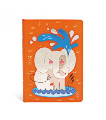 Записник Paperblanks Наші друзі тварини – Слоненя середній Лінійка