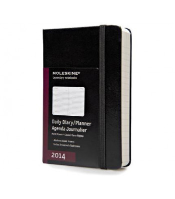Щоденник Moleskine 2014 кишеньковий Чорний
