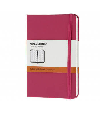 Записник Moleskine кишеньковий Лінійка Рожевий
