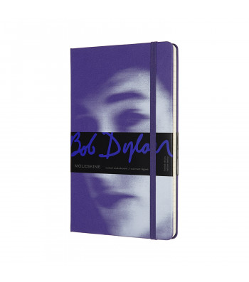 Записник Moleskine Bob Dylan середній Лінійка Фіолетовий