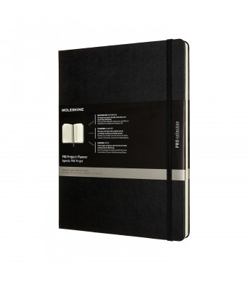 Планувальник проєктів Moleskine PRO великий Чорний
