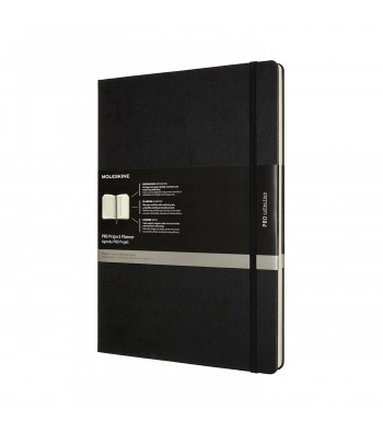 Планувальник проєктів Moleskine PRO А4 Чорний