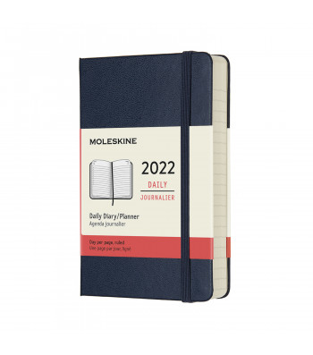 Щоденник Moleskine 2022 кишеньковий Сапфір