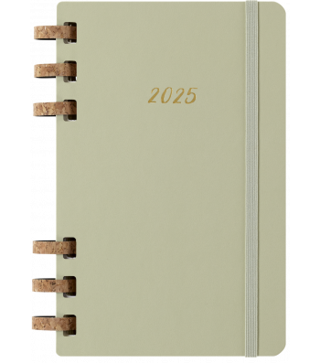 Щотижневик Moleskine 2025 Spiral середній Ківі