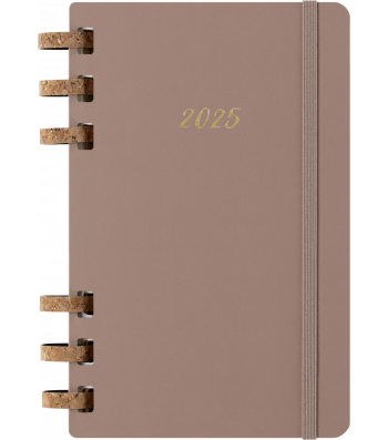 Щотижневик Moleskine 2025 Spiral середній Мигдальний