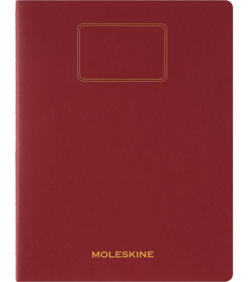 Записник Moleskine Cahier Student XXL / Нелінований Бордо