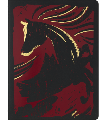 Записник Moleskine Cahier Year of the Horse великий Лінійка