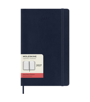 Щоденник Moleskine 2027 середній Сапфір М’який