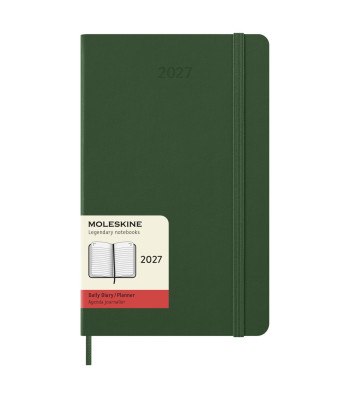 Щоденник Moleskine 2027 середній Миртовий Зелений