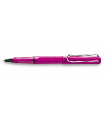 Ручка-ролер Lamy Safari Рожева / Стрижень M63 1,0 мм Синій