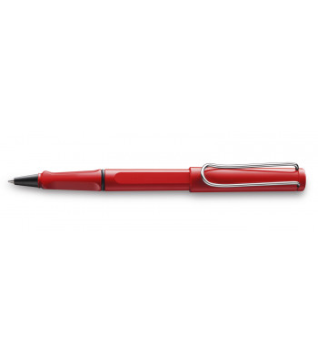 Ручка-ролер Lamy Safari Червона / Стрижень M63 1,0 мм Синій