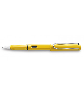 Чорнильна Ручка Lamy Safari Жовта F / Чорнила T10 Сині