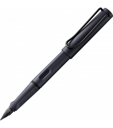 Чорнильна Ручка Lamy Safari Сталева чорна F / Чорнила T10 Сині