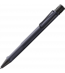 Кулькова авторучка Lamy Safari Сталева чорна / Стрижень M16 1,0 мм Чорний