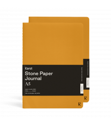 Набір зошитів Karst Journal A5 / Лінійка + Нелінований Куркума (2 шт.)