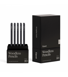 Олівці Karst чистографітові HB-10B (10 шт.)