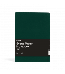 Записник Karst A5 / Лінійка Лісовий зелений М’який