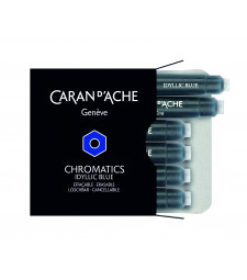Набір чорнильних картриджів Caran d`Ache Chromatics Синій