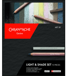 Набір Caran d'Ache Artist Light & Shade - 15 предметів