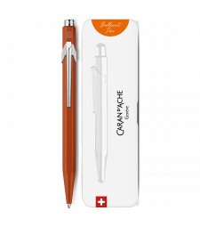 Ручка Caran d'Ache 849 Colormat-X Помаранчева + box