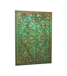 Щотижневик вертикальний Paperblanks 2027 Смарагдова квітка / А4	