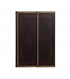 Записник Paperblanks Стара Шкіра – Чорний Марокканський А4 Нелінований