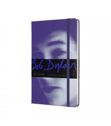 Записник Moleskine Bob Dylan середній Лінійка Фіолетовий