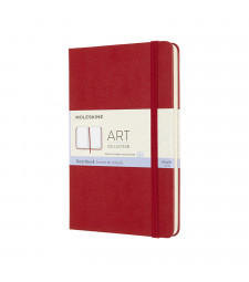 Записник Moleskine Art Для нарисів медіум Червоний