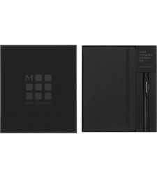 Набір Moleskine x Kaweco (Чорний записник середній + Ручка-ролер)