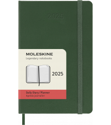 Щоденник Moleskine 2025 кишеньковий Миртовий Зелений