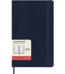 Щоденник Moleskine 2026 середній Сапфір М’який